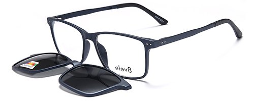 Elev8 CLIP904 Designer Dual Wear Clip On Frame - Image 2